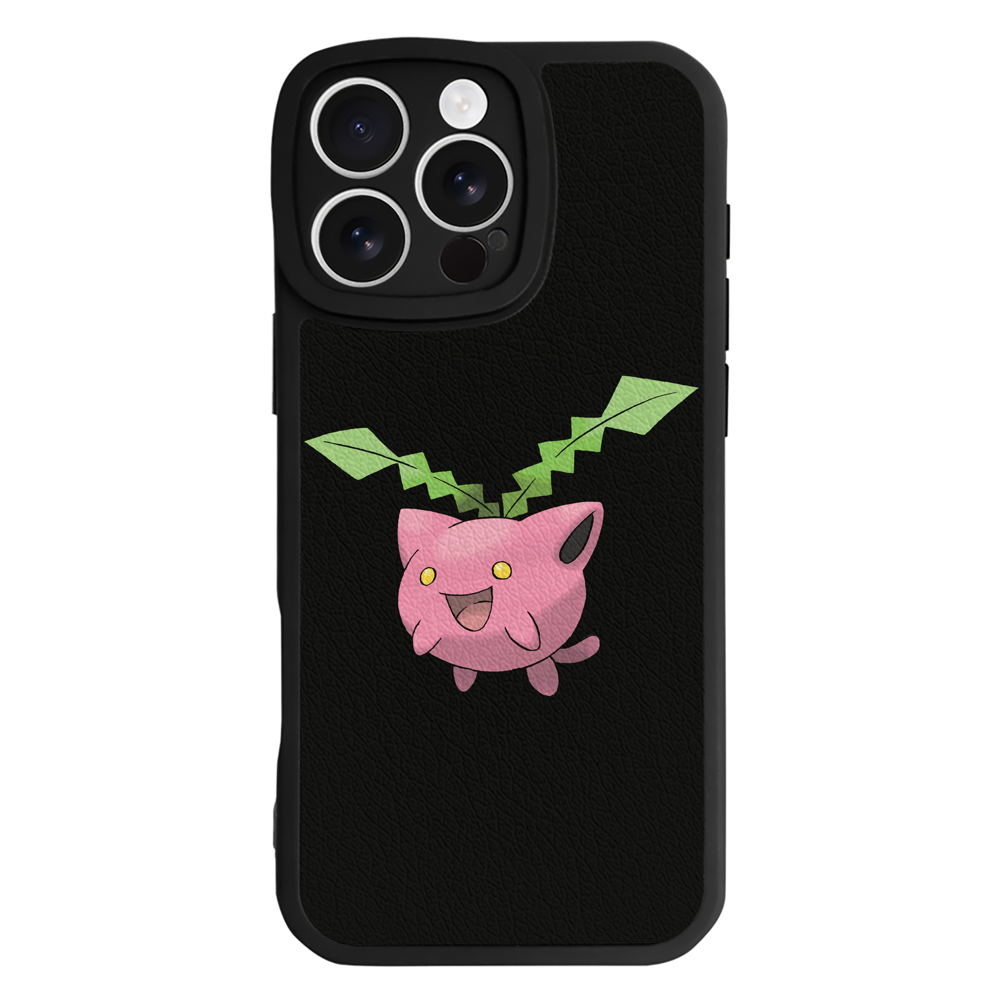 （画像用） ポケットモンスター Pokémon 【iPhone 16シリーズ対応】シリコンスマホケース（レザー調） 材質：シリコン